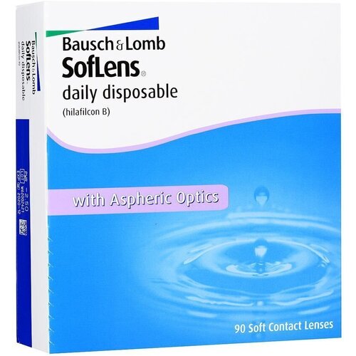   Bausch & Lomb Soflens Daily Disposable, 90 ., R 8,6, D -7 3092