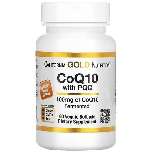 CoQ10 with PQQ (California Gold Nutrition) . ., 60 , 60 . 3126