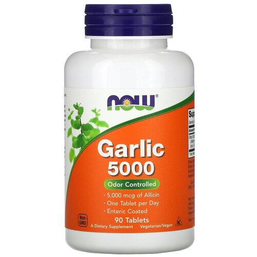  NOW Garlic 5000, 140 , 5000 , 90 . 3290