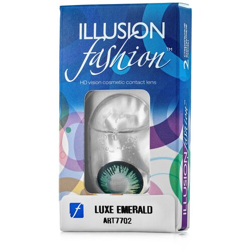   ILLUSION Fashion Luxe, 2 ., R 8,6, D -3, Emerald 990