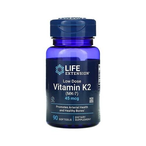 Life Extension Vitamin K2 (MK-7) 45  ( 2 -7) 90   (Life Extension) 3300