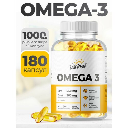  3 1000  VitaMeal Omega 3,  , 180  1040