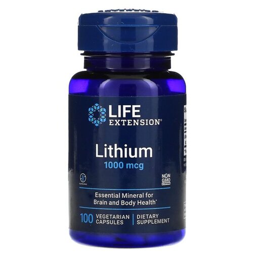  Life Extension Lithium, 50 , 1000 , 100 . 1740