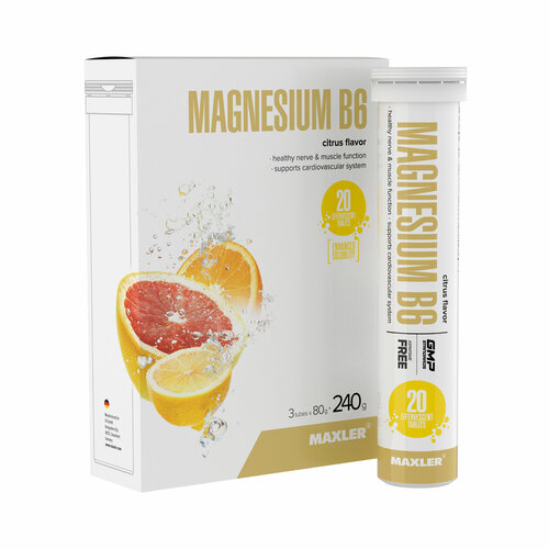   Maxler Magnesium B6 Effervescent (  6 -    4,0  3   20  ) -  949