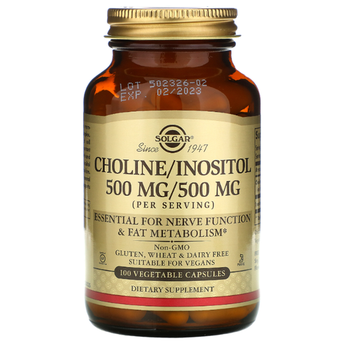 Solgar Choline/Inositol ., 200 , 420 , 100 . 2890