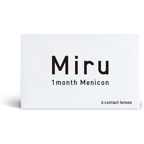   Menicon Miru 1month, 6 ., R 8,6, D -2,75, , 1 . 3350