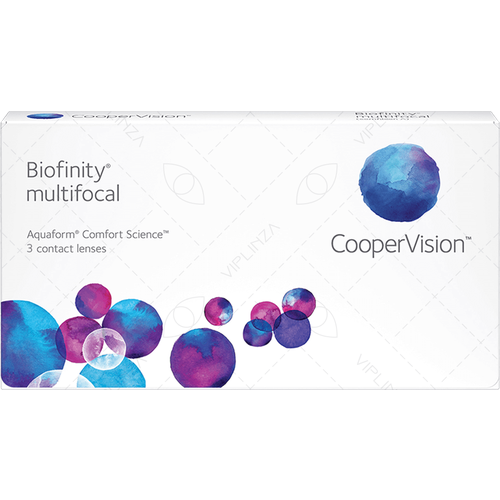   CooperVision Biofinity Multifocal, 3 ., R 8,6, D +4, ADD: +1.00 N, , 1 . 2490