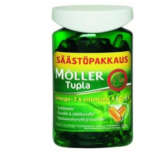 Omega-3 MOLLER TUPLA 150 . 3199