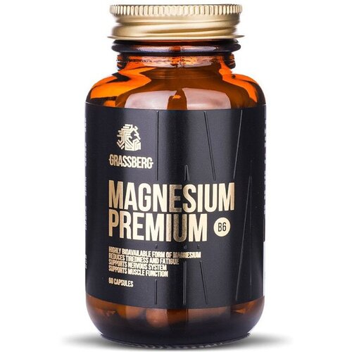 Grassberg Magnesium Premium B6 ., 60 . 2250