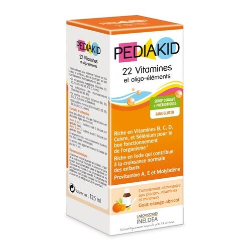 PEDIAKID 22 Vitamins and Oligo-elements ., 125 , 150 ,  3000