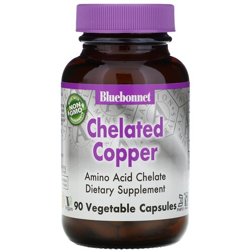 Bluebonnet Nutrition Chelated Copper Albion, 270 , 90 . 2384