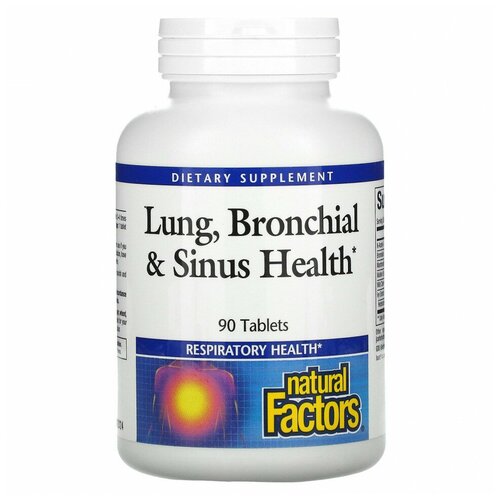 Natural Factors Lung Bronchial & Sinus Health (  ) 90  3563