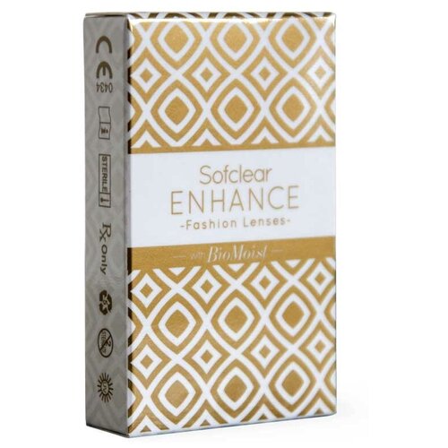   Gelflex Sofclear Enhance, 2 ., R 8,6, D -6,5, evergreen, 1 . 2000