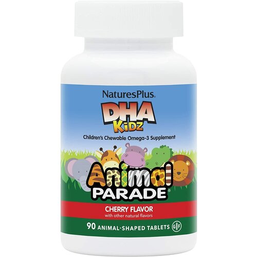 NaturesPlus Source of Life Animal Parade Children`s Chewable DHA (��� ��� �����) ����������� �������� ���� 90 �������� � ����� ��������, ����, ������ ������ �� 3868 ���