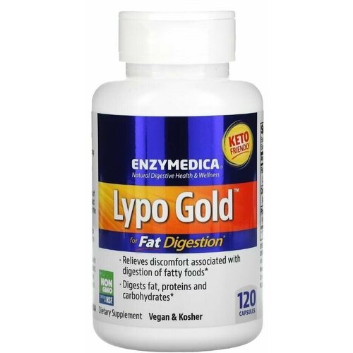 Enzymedica Lypo Gold 120 caps/    120  6333