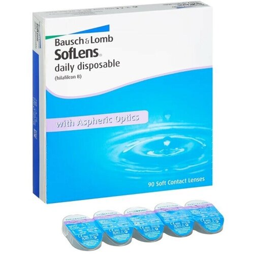   Bausch & Lomb Soflens Daily Disposable, 90 ., R 8,6, D -8,5 3092