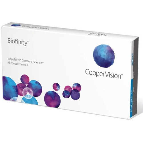   CooperVision Biofinity, 6 ., R 8,6, D +5,5, , 1 . 3490