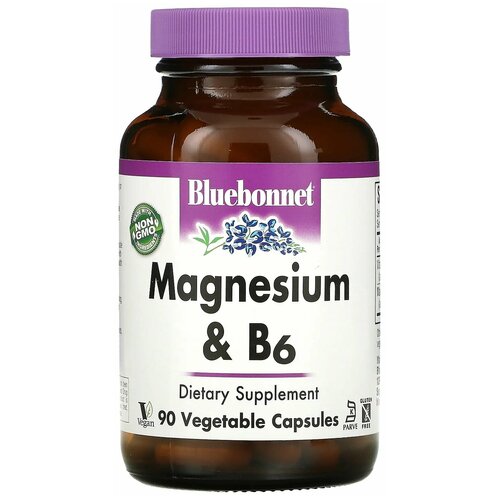 Bluebonnet Nutrition Magnesium Plus B6 (  B6) 90  4299