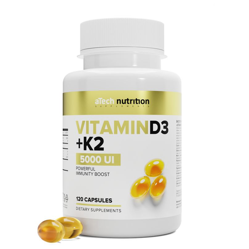  3 + 2 5000  / VITAMIN D3+2 5000  700  aTech nutrition 120  921