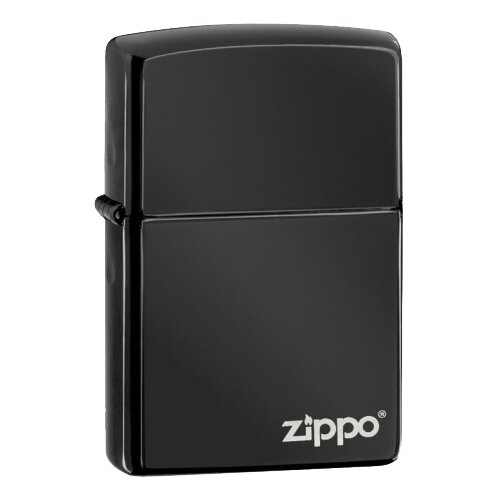 Zippo Classic   Ebony Zippo Logo 60  56.7  7560