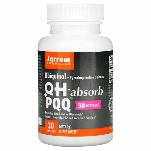 Jarrow Formulas Ubiquinol, QH-Absorb + PQQ 30   (Jarrow Formulas) 5990