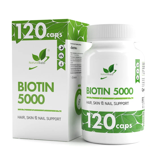 NaturalSupp Biotin ., 0.1 , 120 . 634