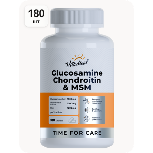 ���������� ���������� ��� ��� ������ � �������� Glucosamine & Chondroitin & MSM, 180 ��������, ����, ������ ������ �� 4190 ���