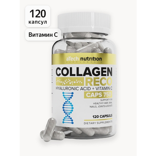 �������� aTech nutrition COLLAGEN RECO ��� � �������� 120 ����, ����, ������ ������ �� 1337 ���