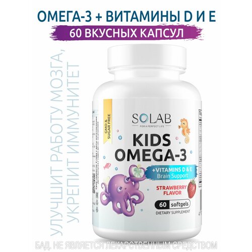  3        SOLAB     Omega 3 + D, E    60  545