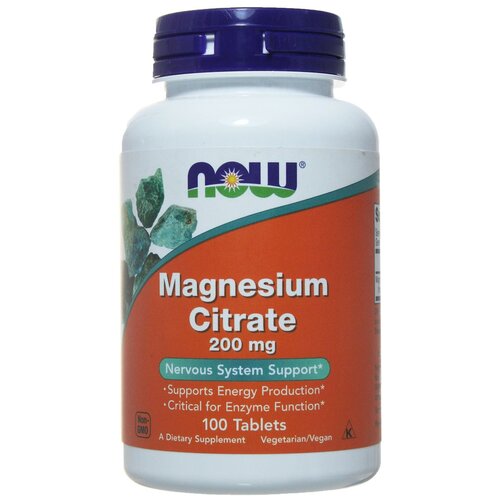  NOW Magnesium Citrate 200 , 210 , 200 , 100 . 1509