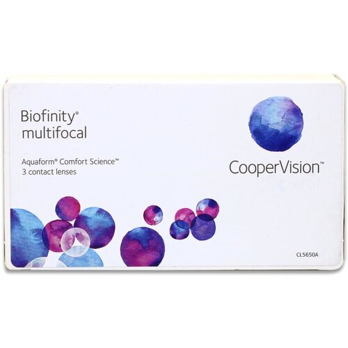   CooperVision Biofinity Multifocal, 3 ., R 8,6, D +3,5, ADD: +1.00 N, , 1 . 2490