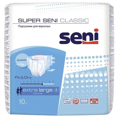    SUPER SENI CLASSIC Extra Large ( 130-170 ), 10 . 1166