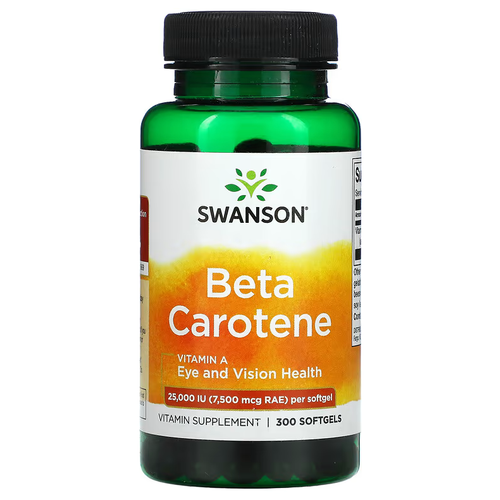 Beta Carotene, 25000  , 120 , 300 . 2428