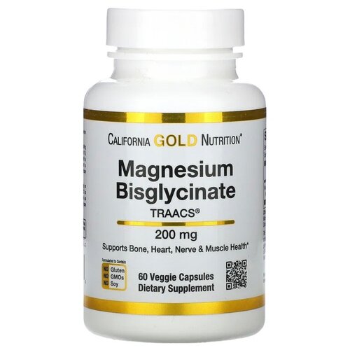 California Gold Nutrition Magnesium Bisglycinate ( ) 60  2249