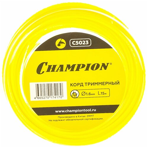  CHAMPION Star 1.6  15  1 . 1.6  210