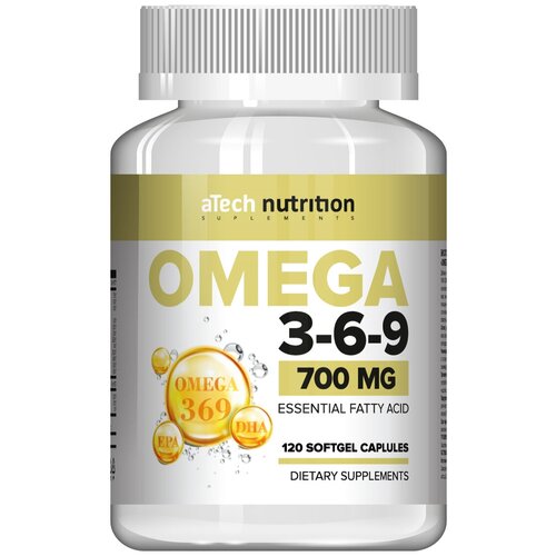  aTech Nutrition Omega 3-6-9, 120 . 718