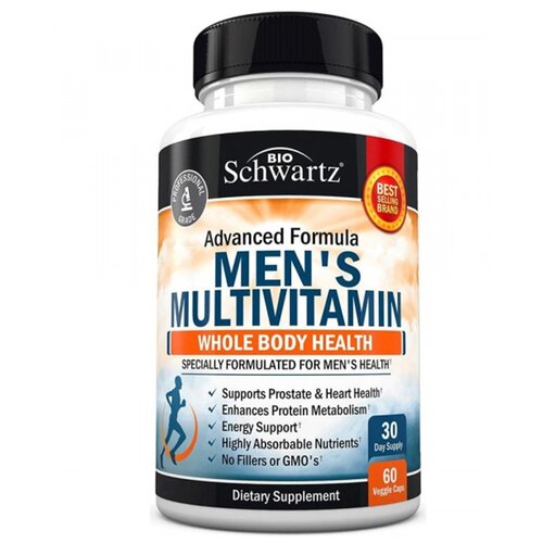  BioSchwartz Men's Multivitamin, 150 , 60 . 3095