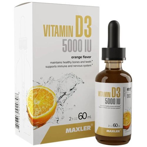 MAXLER Vitamin D3 ., 5000 , 60 ,  1199