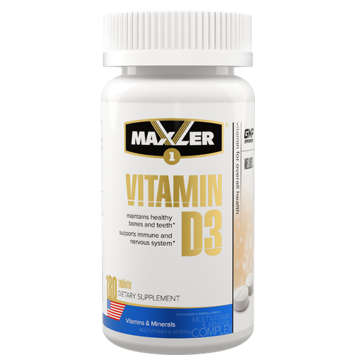 Maxler Vitamin D3 ., 140 , 180 . 645