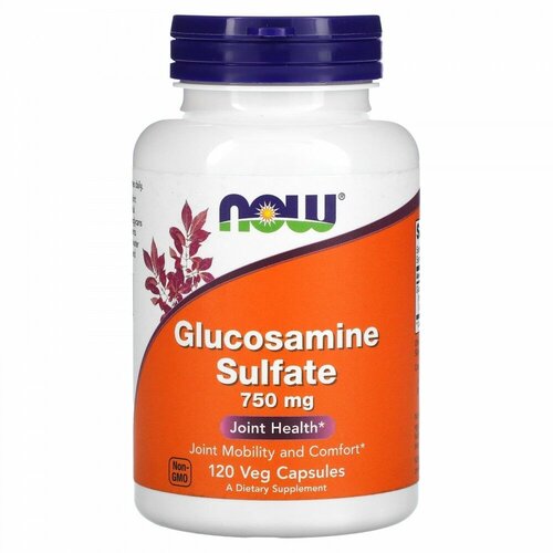  750  NOW Foods Glucosamine 750 mg, 120   2411