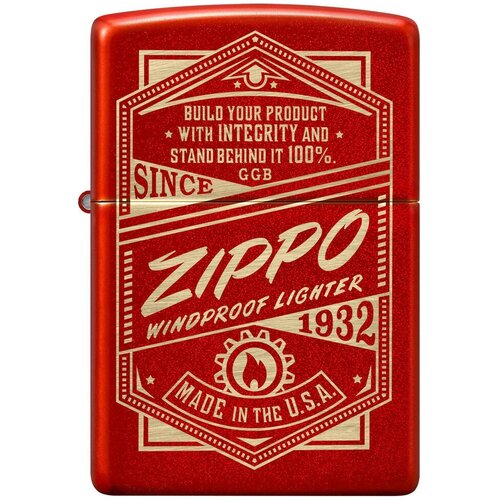    ZIPPO Classic 48620   Metallic Red - ZIPPO 6570