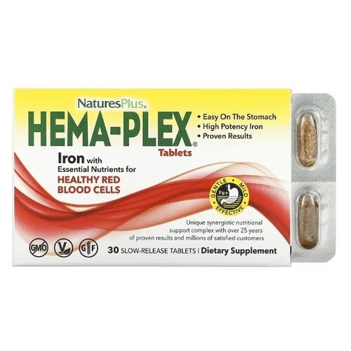 Nature's Plus Hema-Plex Slow-Release . 1222