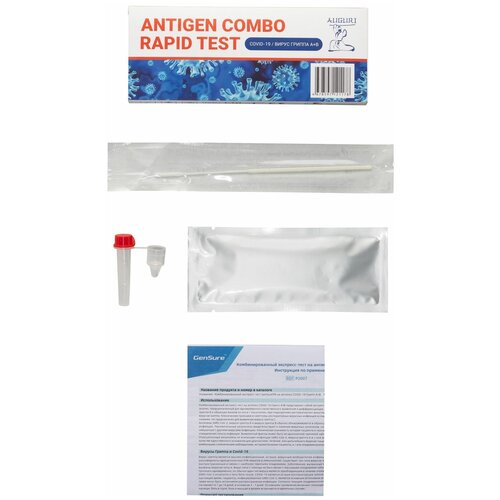     -19/  +,     Covid-19/  + , ANTIGEN COMBO RAPID TEST GenSure 1  510