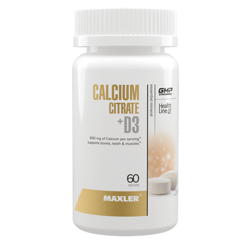 Maxler Calcium Citrate + Vitamin D3, (  +  3) 60  863