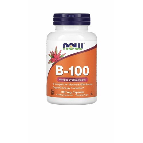 B-100        NOW B-100 B-Complex for Maximum Effectiveness 100  3099