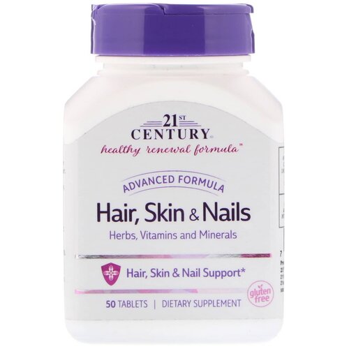  21st Century Hair, Skin & Nails, 100 , 100 , 50 . 2100