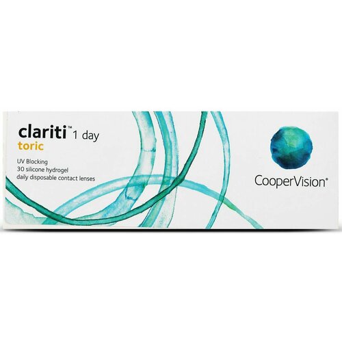   CooperVision Clariti 1 day toric., 30 ., R 8,6, D -0,25,CYL:-1,25,A:130, , 1 . 2300