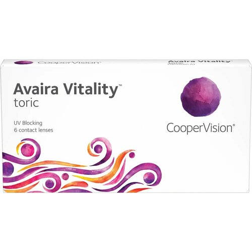   CooperVision Avaira Vitality toric., R 8,5, D -8,CYL:-1,25,A:120, , 1 ., ,    2500 