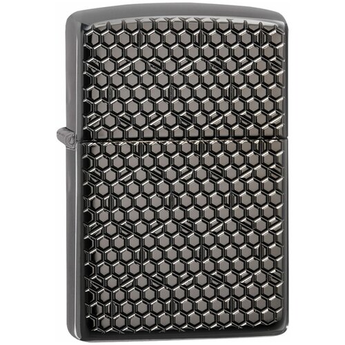    ZIPPO Armor 49021 Hexagon Design   Black Ice - , ,    12680 