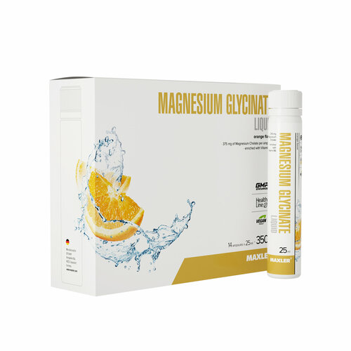   Maxler Magnesium Glycinate Liquid,  - 14   25  1580